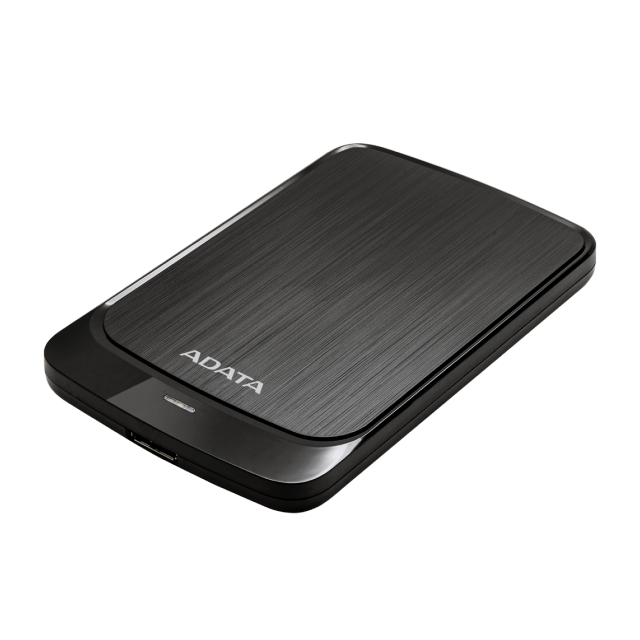 Disco Duro Externo ADATA HV320 | 2TB | USB 3.2 Gen 1 / 5Gbps | Diseño Ultra Delgado | Negro | AHV320-2TU31-CBK