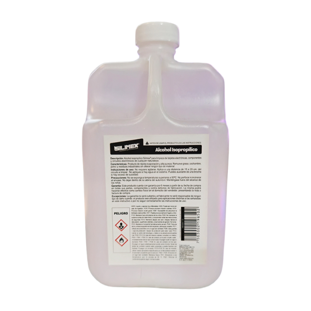 Alcohol Isopropílico Silimex IsoPro | 1000 ml | 750300219650