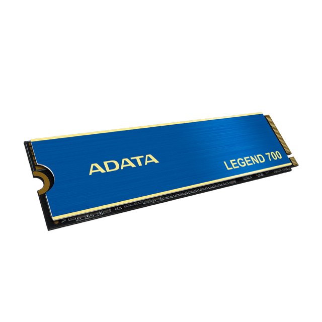Unidad SSD ADATA LEGEND 700 | 1TB | M.2 2280 | NVMe 1.3 | 4 x PCIe 3.0 | 2000MB/s Lectura | 1600MB/s Escritura | Azul | ALEG-700-1TCS