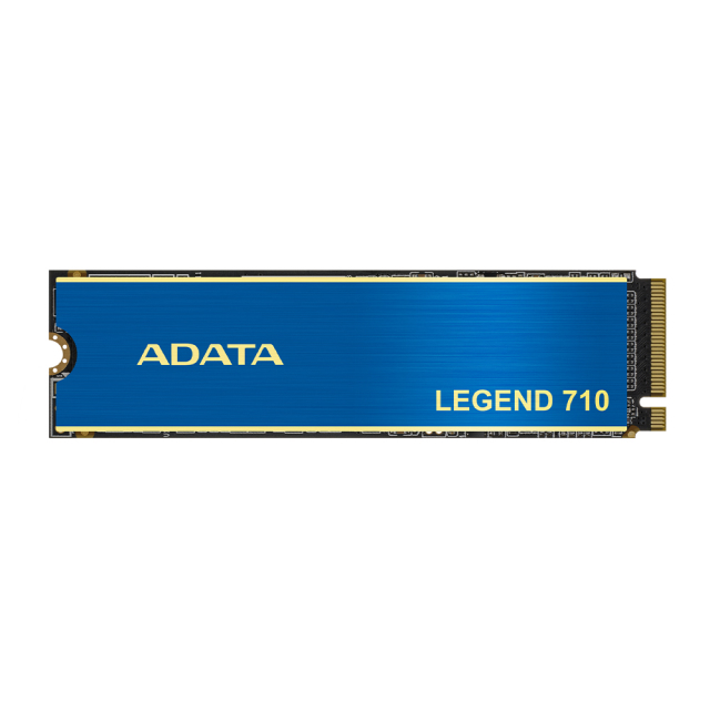 Unidad SSD Adata LEGEND 710 | 512GB | M.2 | PCIe 3 | NVMe 1.4 | 2400MB/s Lectura | 1800MB/s Escritura | Azul | ALEG-710-512GCS