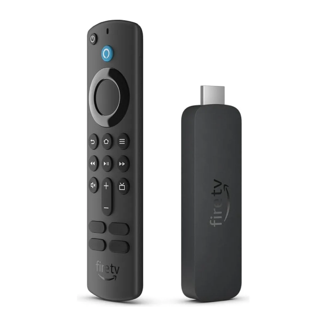 Fire TV Stick Amazon | 4K Ultra HD | 60 FPS | HDR | Control de Voz Alexa | 8GB | Negro | AMAZON FIRE TV STICK (4K)