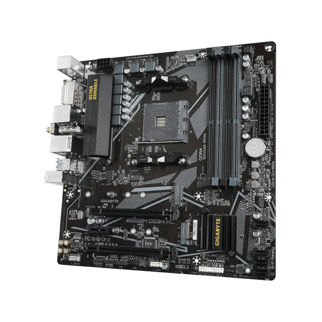 Tarjeta Madre GIGABYTE B550M DS3H AC (rev. 1.5) | Micro ATX | AM4 | DDR4 Hasta 128GB | B550M DS3H AC