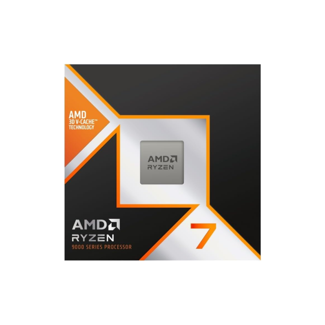 Procesador AMD Ryzen 7 9800X3D | 8 Núcleos / 16 Hilos | 4.7 GHz / 5.2 GHz (Máx) | 96MB L3 Cache | AM5 | (No incluye disipador) | 100-100001084WOF