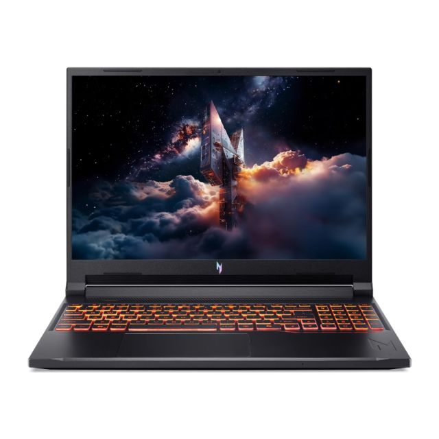 Laptop Acer Nitro V 16 AI | 16" WUXGA (1920 x 1200) | IPS 180Hz | AMD Ryzen 5 240 | RTX 5050 8GB | 16GB de RAM DDR5 | SSD M.2 512GB | Windows 11 Home | Teclado en Inglés | Negro (Shale Black) | ANV16-42-R309