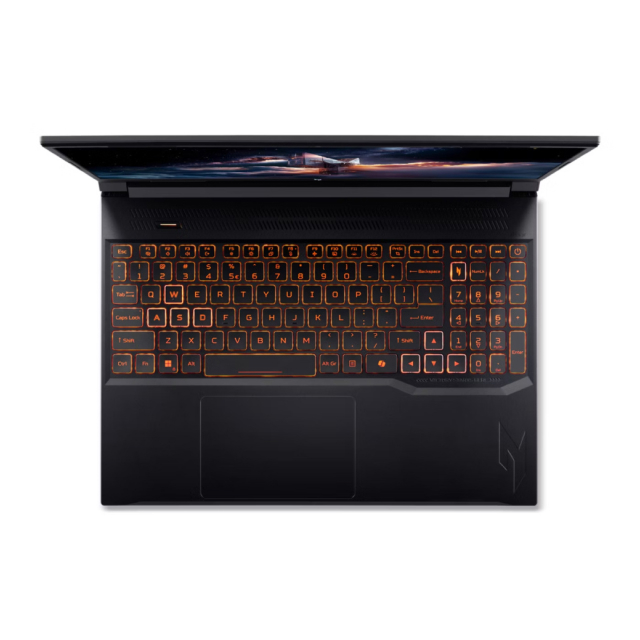 Laptop Acer Nitro V 16 AI | 16" WUXGA (1920 x 1200) | IPS 180Hz | AMD Ryzen 5 240 | RTX 5050 8GB | 16GB de RAM DDR5 | SSD M.2 512GB | Windows 11 Home | Teclado en Inglés | Negro (Shale Black) | ANV16-42-R309