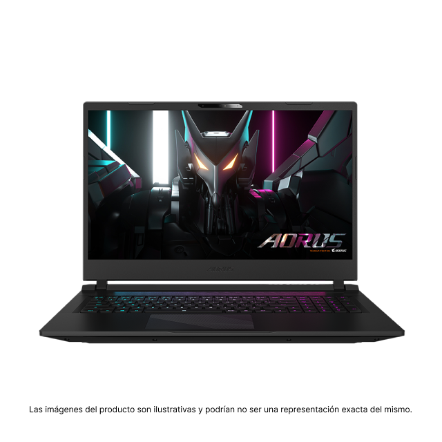 Sobre Pedido | Laptop Gamer AORUS 17 9KF | Pantalla 17.3" Full HD 1920 × 1080 | Intel Core i5-12500H | NVIDIA GeForce RTX 4060 | 8 GB RAM | 512 GB SSD | Windows 11 Pro | Teclado en Español | AORUS 17 9KF-E3L