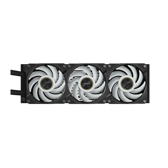Enfriamiento Líquido GIGABYTE AORUS Waterforce X II 360 | 360mm | LCD Display | Intel 1851,1700, / AMD AM4/AM5 | 2500~3000 RPM | 12~37.5 dBA | GP-AORUS WATERFORCE X II 360
