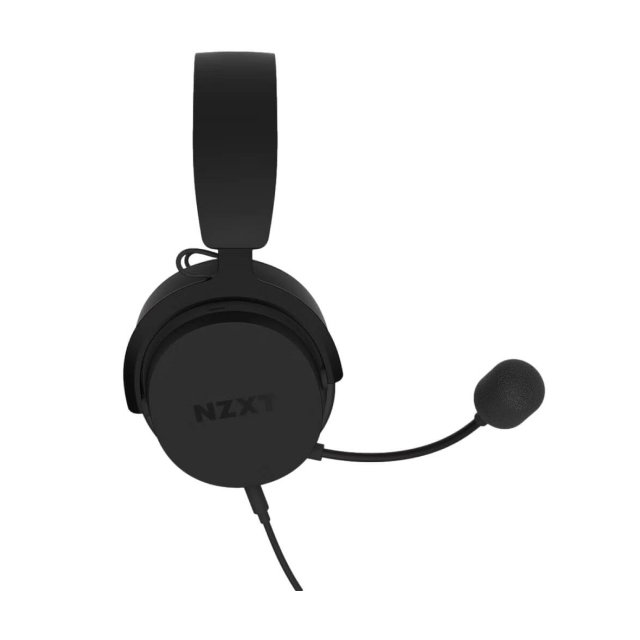 Diadema Alámbrica NZXT Relay | Micrófono Unidireccional Desmontable | Audio Hi-Res | DTS Headphone: X (Audio 3D) | PC / Mac / PlayStation / Xbox / Switch / Móvil | Negro| AP-WCB40-B2