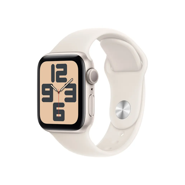 Apple Watch SE (Gen 2) | 40mm | Retina OLED LTPO | GPS | Resistente al Agua | Color Blanco Estelar | MXEF3CL/A