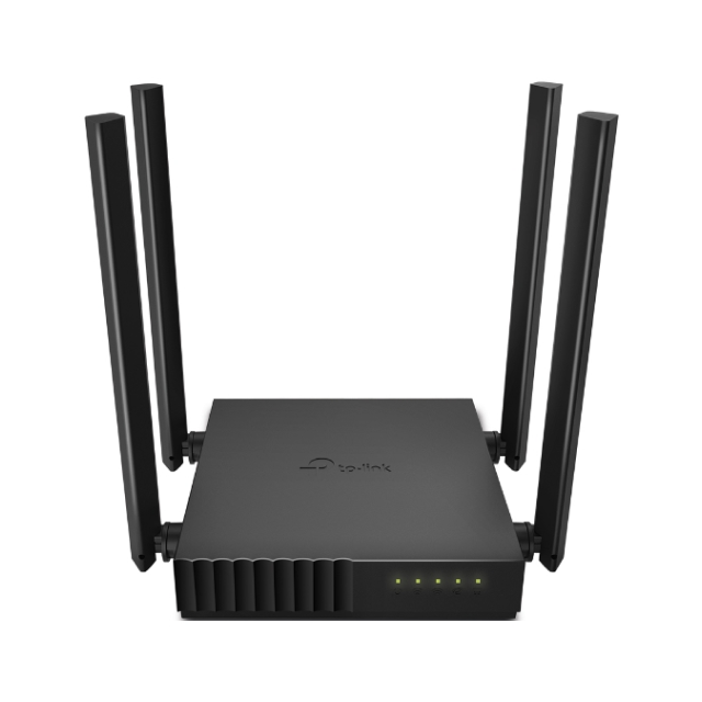 Router TP-Link Archer C50 (V6) | Wi-Fi 5 | AC1200 | Doble Banda 2.4GHz / 5GHz | Archer C50 (V6)