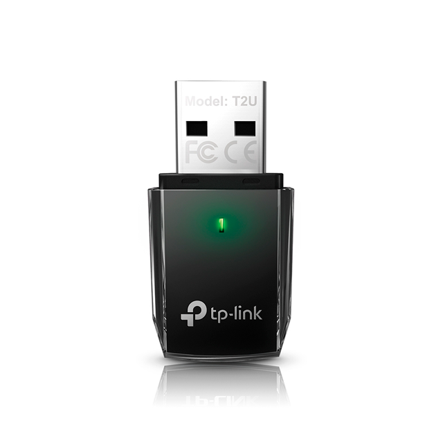 ADAPTADOR INALÁMBRICO TP-LINK ARCHER T2U AC600 DUALBAND USB 2.0 5.0GHZ