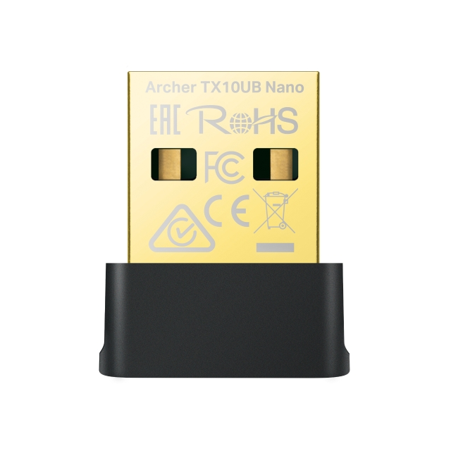 Adaptador Wi-Fi y Bluetooth TP-Link Archer T2UB Nano | Doble Banda 2.4 / 5 GHz | Wi-Fi 6 | Bluetooth 5.3 | Archer TX10UB Nano