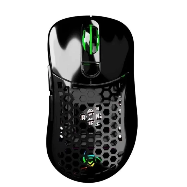 MOUSE GAMER VSG AQUILA FLY INALAMBRICO NEGRO BRILLANTE 6 BOTONES LED RGB 16000DPI  - VG-WM551