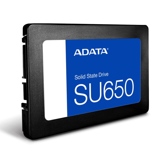 Unidad SSD ADATA SU650 | 512GB | 2.5" | SATA III | 520MB/s Lectura | 450MB/s Escritura | Negro / Azul | ASU650SS-512GT-R