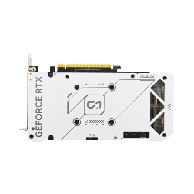 Tarjeta de Video ASUS Dual RTX 4060 Super Evo White OC | 12GB | GDDR6X |  PCI Express 4.0 |  192-bit | HDMI x 1 / DisplayPort x 3 | DUAL-RTX4070S-O12G-EVO-WHITE