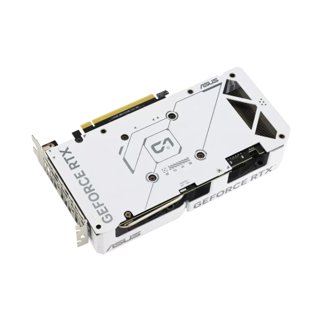 Tarjeta de Video ASUS Dual RTX 4060 Super Evo White OC | 12GB | GDDR6X |  PCI Express 4.0 |  192-bit | HDMI x 1 / DisplayPort x 3 | DUAL-RTX4070S-O12G-EVO-WHITE