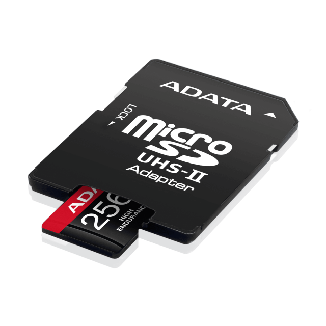 Memoria microSDXC ADATA High Endurance | 256GB | UHS-I U3 Clase 10 | Clase V30 | A2 | 100MB/s Lectura | 85MB/s Escritura | AUSDX256GUI3V30SHA2-RA1