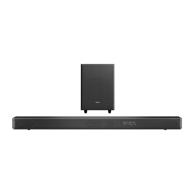 BARRA DE SONIDO HISENSE AX3120G | 3.1.2 Ch | 360W | DOLBY ATMOS CON SUBWOOFER INALAMBRICO | AX3120G 