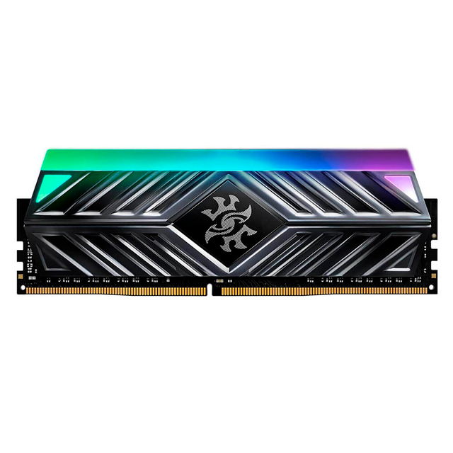 MEMORIA RAM DDR4 16GB 3200MT/s ADATA XPG SPECTRIX D41 RGB TITANIO | AX4U320016G16A-ST41