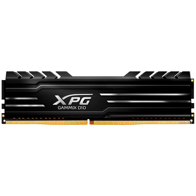 MEMORIA RAM DDR4 8GB 3200MT/s ADATA XPG D10 GAMMIX NEGRO | AX4U32008G16A-SB10