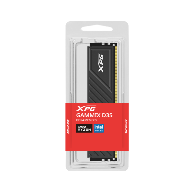 Memoria RAM ADATA XPG GAMMIX D35 | DDR4 | 8GB | 3200MHZ | Negro | AX4U32008G16A-SBKD35