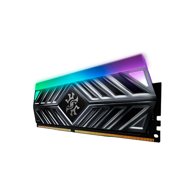 MEMORIA RAM DDR4 8GB 3200MT/s ADATA XPG SPECTRIX D41 RGB TITANIO | AX4U32008G16A-ST41