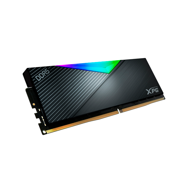 MEMORIA RAM DDR5 16GB 5200MT/s AMD EXPO CL38 ADATA XPG LANCER RGB NEGRO | AX5U5200C3816G-CLARBK