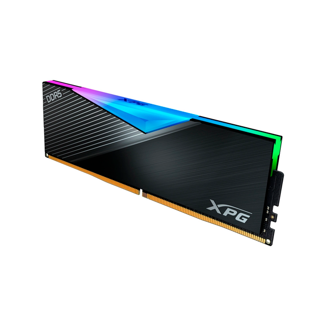 MEMORIA RAM DDR5 16GB 5200MT/s AMD EXPO CL38 ADATA XPG LANCER RGB NEGRO | AX5U5200C3816G-CLARBK