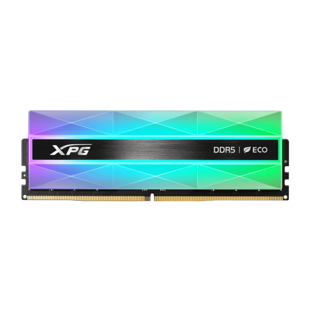 Memoria RAM ADATA XPG LANCER NEON RGB DDR5 | 16GB | DDR5 | On-die ECC | 6000 MT/s | CL30 | XMP / EXPO | 60% RGB | Negro | AX5U6000C3016G-CLANRSG