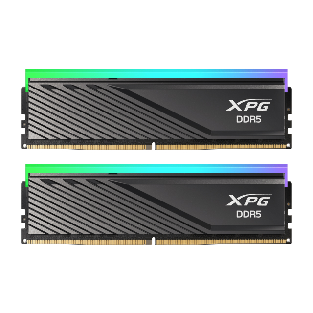 Kit de Memoria RAM ADATA XPG LANCER BLADE RGB DDR5 | 48GB (2 x 24GB) | DDR5 | On-Die ECC | 6000 MT/s | CL30 | XMP / EXPO | RGB | Negro | AX5U6000C3024G-DTLABRBK