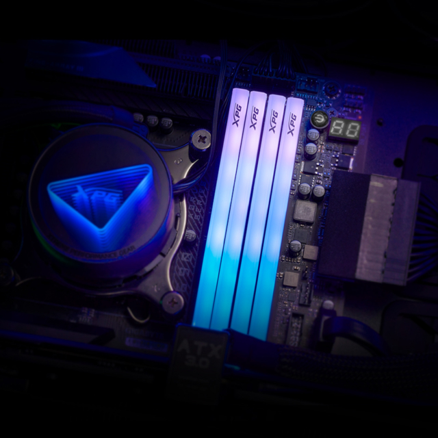 Memoria RAM XPG Lancer Blade RGB DDR5 | 16GB | DDR5 | 6000 MT/s | Non-ECC | CL48 | XMP | RGB | Blanco | AX5U6000C4816G-SLABRWH