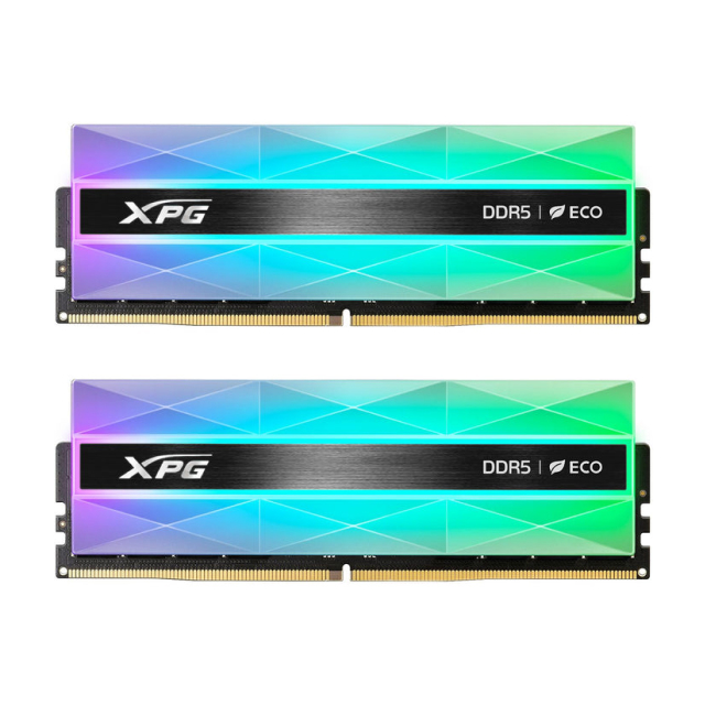 Kit de Memoria RAM ADATA XPG LANCER NEON RGB DDR5 | 32GB (2 x 16GB) | DDR5 | On-Die ECC | 7200 MT/s | CL34 | XMP / EXPO | 60% RGB | Negro | AX5U7200C3416G-DCLANRSG