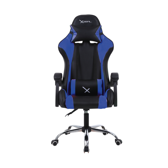 SILLA GAMER XZEAL XZ05 COLOR AZUL | VINIPIEL | XZSXZ05