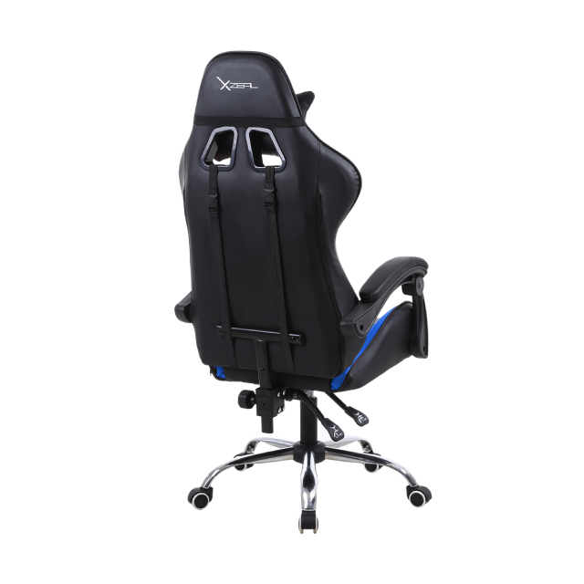 SILLA GAMER XZEAL XZ05 COLOR AZUL | VINIPIEL | XZSXZ05