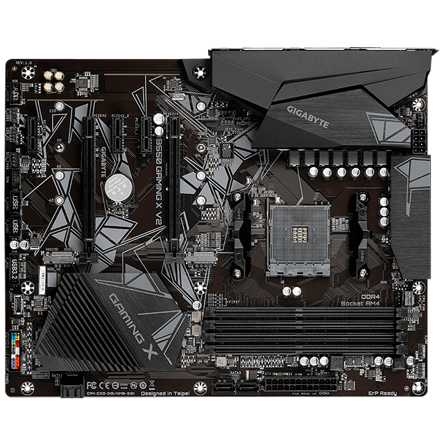 TARJETA MADRE GIGABYTE B550 GAMING X V2 SOCKET AM4 ATX DDR4