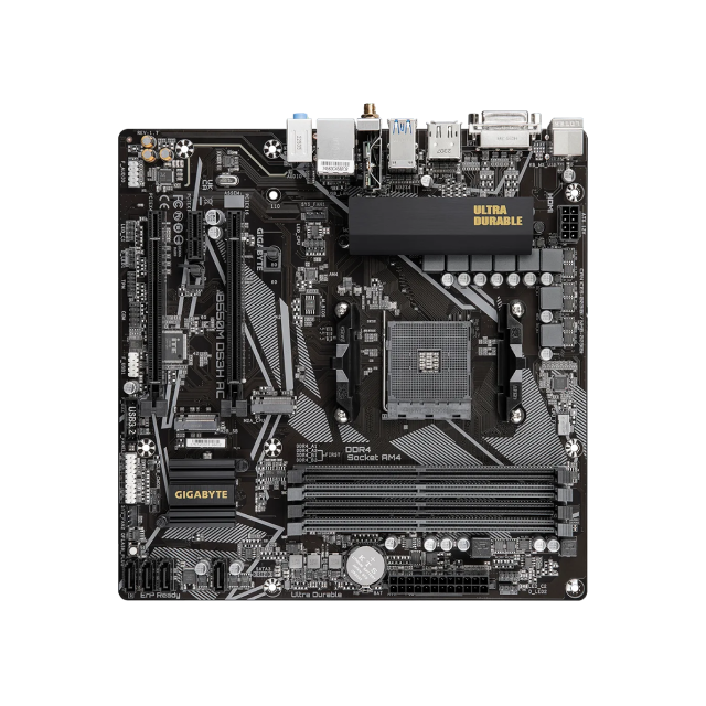 Tarjeta Madre GIGABYTE B550M DS3H AC (rev. 1.7) | Micro ATX | Socket AM4 | DDR4 (Hasta 128GB) | HDMI / DIsplayPort | B550M DS3H AC REV. 1.7