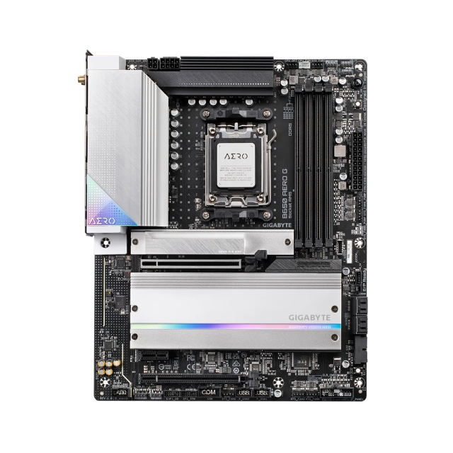 Tarjeta Madre GIGABYTE B650 Aero G | ATX | Socket AM5 | AMD B650 | RAM DDR5 / 256GB (Máx) | DisplayPort / USB-C / HDMI | WiFi 6 | B650 AERO G