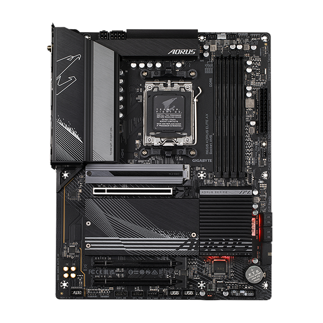 TARJETA MADRE GIGABYTE B650 AORUS ELITE AX - ATX AMD AM5 DDR5 - B650 AORUS ELITE AX