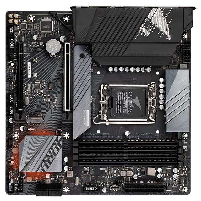 TARJETA MADRE GIGABYTE B660M AORUS PRO - LGA1700 DDR5 - B660M AORUS PRO