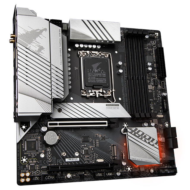 TARJETA MADRE GIGABYTE B660M AORUS PRO AX - ATX DDR5 - B660M AORUS PRO AX