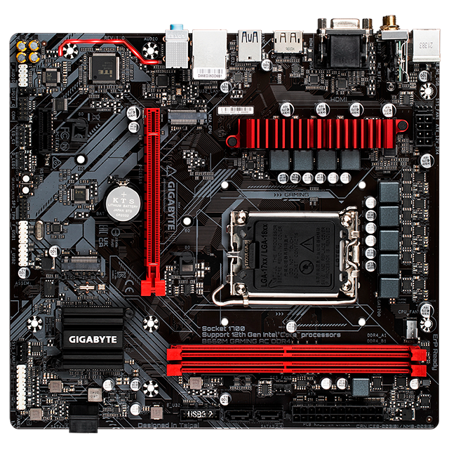 TARJETA MADRE GIGABYTE B660M GAMING AC - MATX LGA1700 DDR5 - B660M GAMING AC