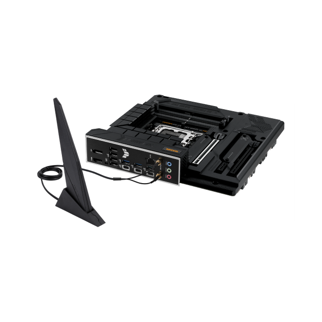 Tarjeta Madre ASUS TUF Gaming B760M-BTF WiFi |  micro-ATX | Intel LGA1700 | DDR5 (192GB Máx) |  Wi-Fi 6 / Bluetooth v5.2 | (Compatible con Gabinetes de Conexión Trasera) | TUF GAMING B760M-BTF WIFI