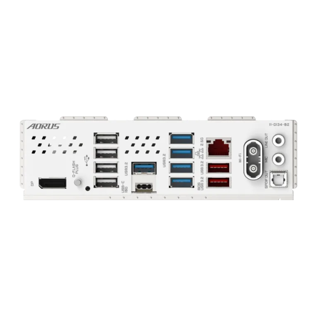 Tarjeta Madre GIGABYTE B850 AORUS ELITE WIFI7 ICE (Rev. 1.x) | ATX | Socket AM5 | Chipset AMD B850 | 4 x DDR5 (Hasta 256GB) | 1 x HDMI / 1 x DisplayPort | Wi-Fi 7 | Bluetooth 5.4 | Blanco | B850 A ELITE WF7 ICE