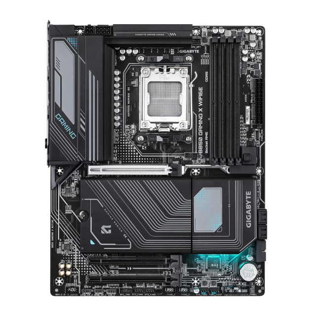 Tarjeta Madre GIGABYTE B850 GAMING X WIFI6E | ATX | AM5 | AMD B850 | DDR5 (Hasta 256 GB) | HDMI / DisplayPort | Wi-Fi 6E | Bluetooth 5.3 | Negro | B850 GAMING X WIFI6E