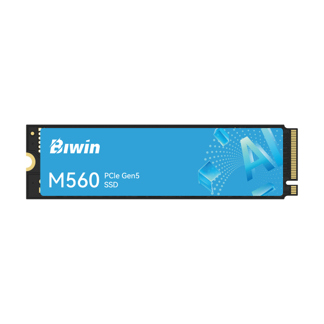 Unidad SSD BIWIN M560 | 1TB | M.2 2280 | NVMe PCIe 5.0 | 11,000 MB/s Lectura | 9,700 MB/s Escritura | BM560NN01TB-RGX