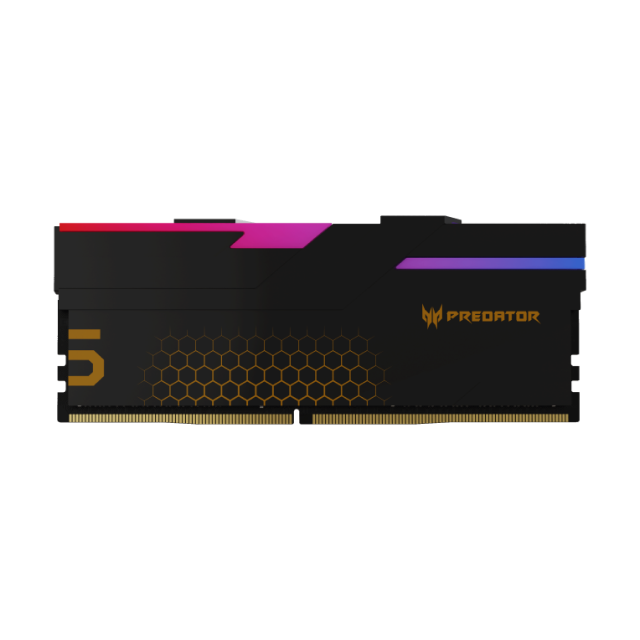Kit de Memoria RAM Acer Predator Hermes | 32GB (2x16GB) | DDR5 | 6000 MT/s | CL28 | XMP / EXPO | RGB | Negro | BL.9BWWR.635