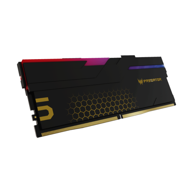 Kit de Memoria RAM Acer Predator Hermes | 32GB (2x16GB) | DDR5 | 6000 MT/s | CL28 | XMP / EXPO | RGB | Negro | BL.9BWWR.635