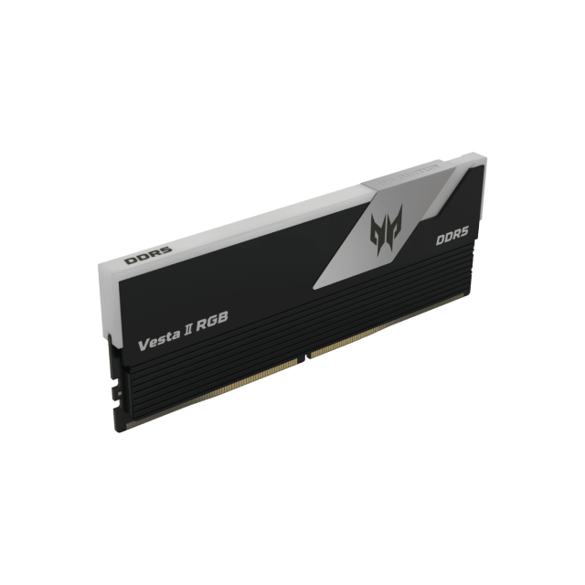 Kit de Memoria RAM Acer Predator Vesta II | 64 GB (2x32 GB) | DDR5 | 6000 MT/s | Acer Predator Vesta II | CL30 | XMP / EXPO | BL.9BWWR.334