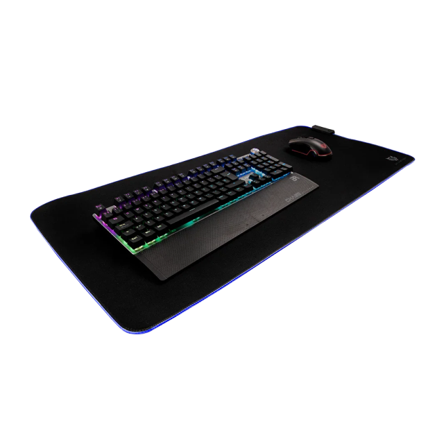 Mousepad Gamer Balam Rush Ragnarok MP980 | 900 x 400 x 4 mm | Base Antideslizante | RGB | Negro | BR-931434