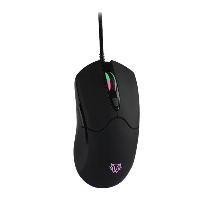 Kit de Teclado y Mouse Alámbrico Acteck Balam Rush Squad Master Plus KTM555 | Full Size | Botones Multimedia | Membrana | Sensor Óptico | Hasta 7200 DPI | Windows / Mac / iOS / Android | Español | RGB | Negro | BR-936286